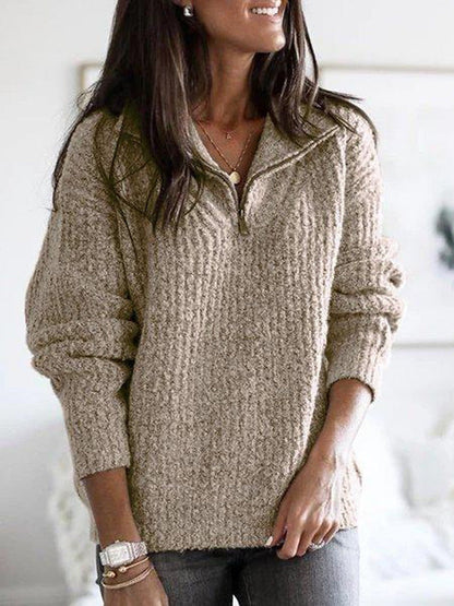 LB | Dopasowany i elegancki sweter zimowy
