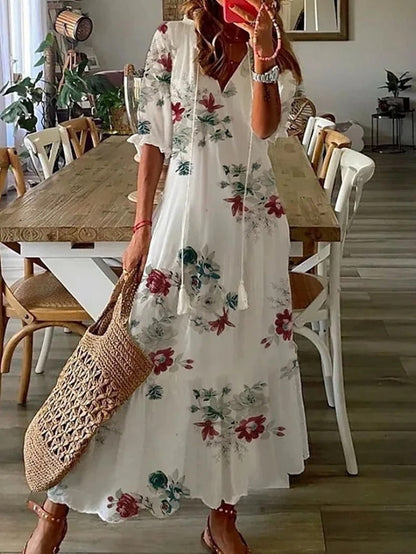 LB | Damska sukienka maxi w stylu boho