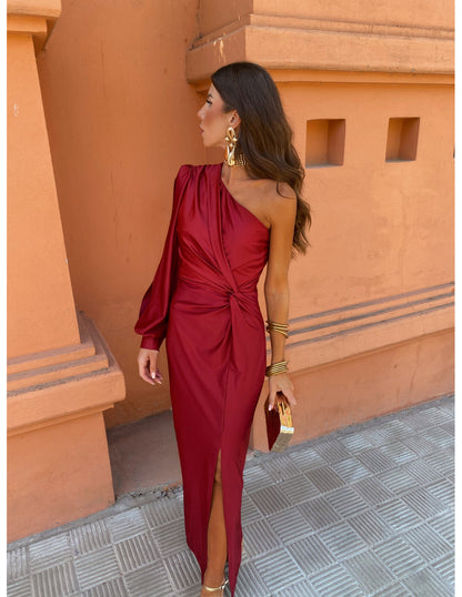 LB | Elegancka sukienka maxi na specjalne okazje
