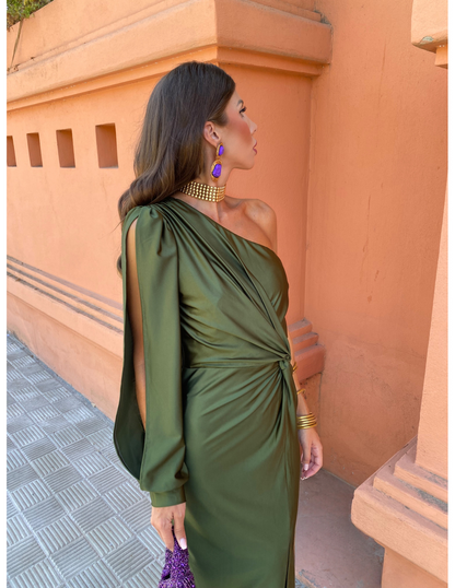 LB | Elegancka sukienka maxi na specjalne okazje