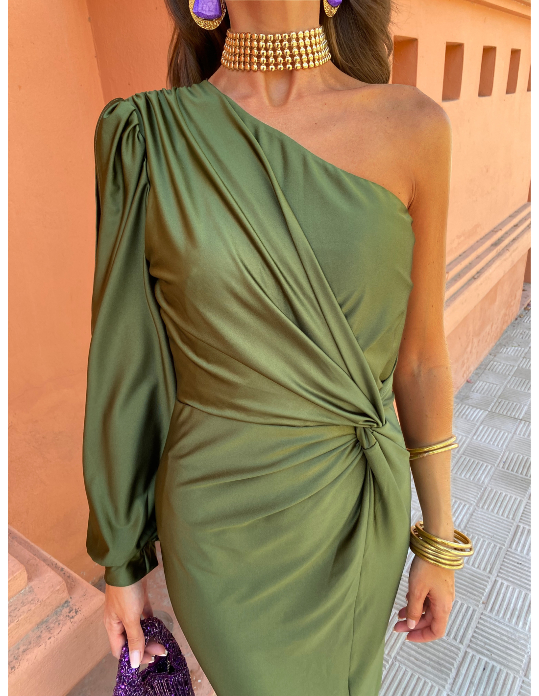 LB | Elegancka sukienka maxi na specjalne okazje