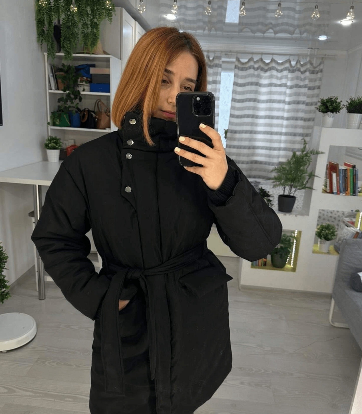 LB | Elegancka i swobodna kurtka zimowa
