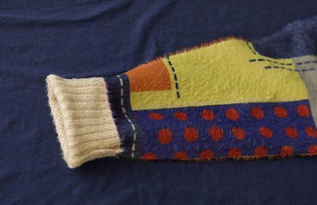 AS | Diamentowy sweter w kwiaty w stylu vintage 2024